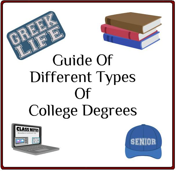 Guide To Different Types Of College Degrees