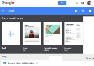 Google Docs - Tools for becoming a better writer