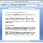 Persuasive vs. Argumentative Writing Differences