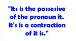 It’s vs. Its - Grammar Rule Explained