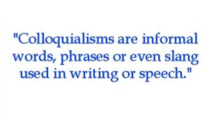 colloquialisms definition - online spellcheck