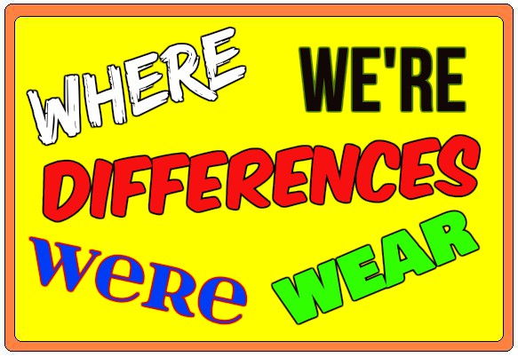 Differences Between Where vs. Were, Wear And We’re