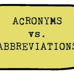 All You Need To Know About Acronyms